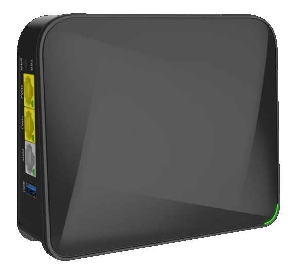 Wi‑Fi роутер «Smart Box GIGA» вид сбоку